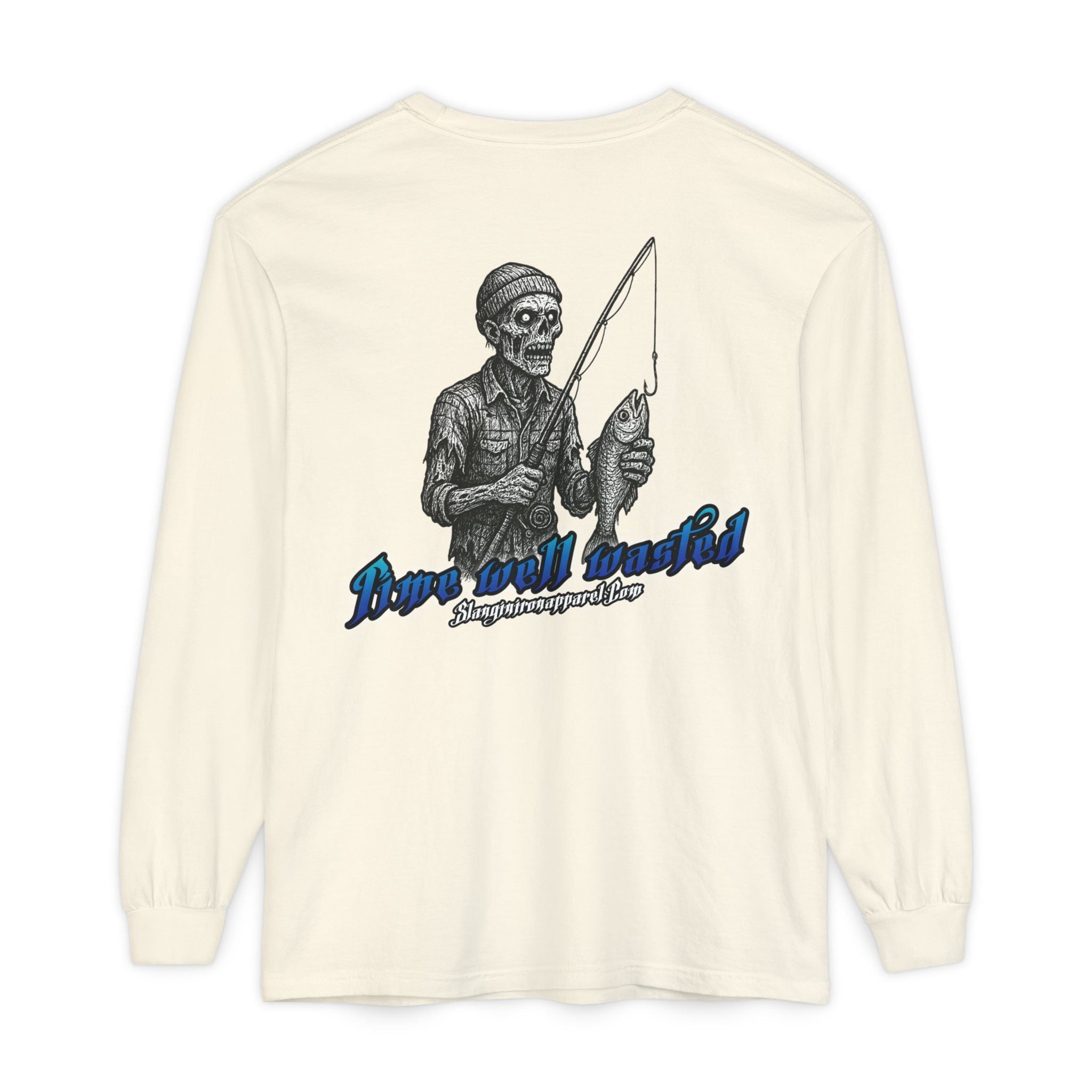 “Time Well Wasted” Fishing Tee