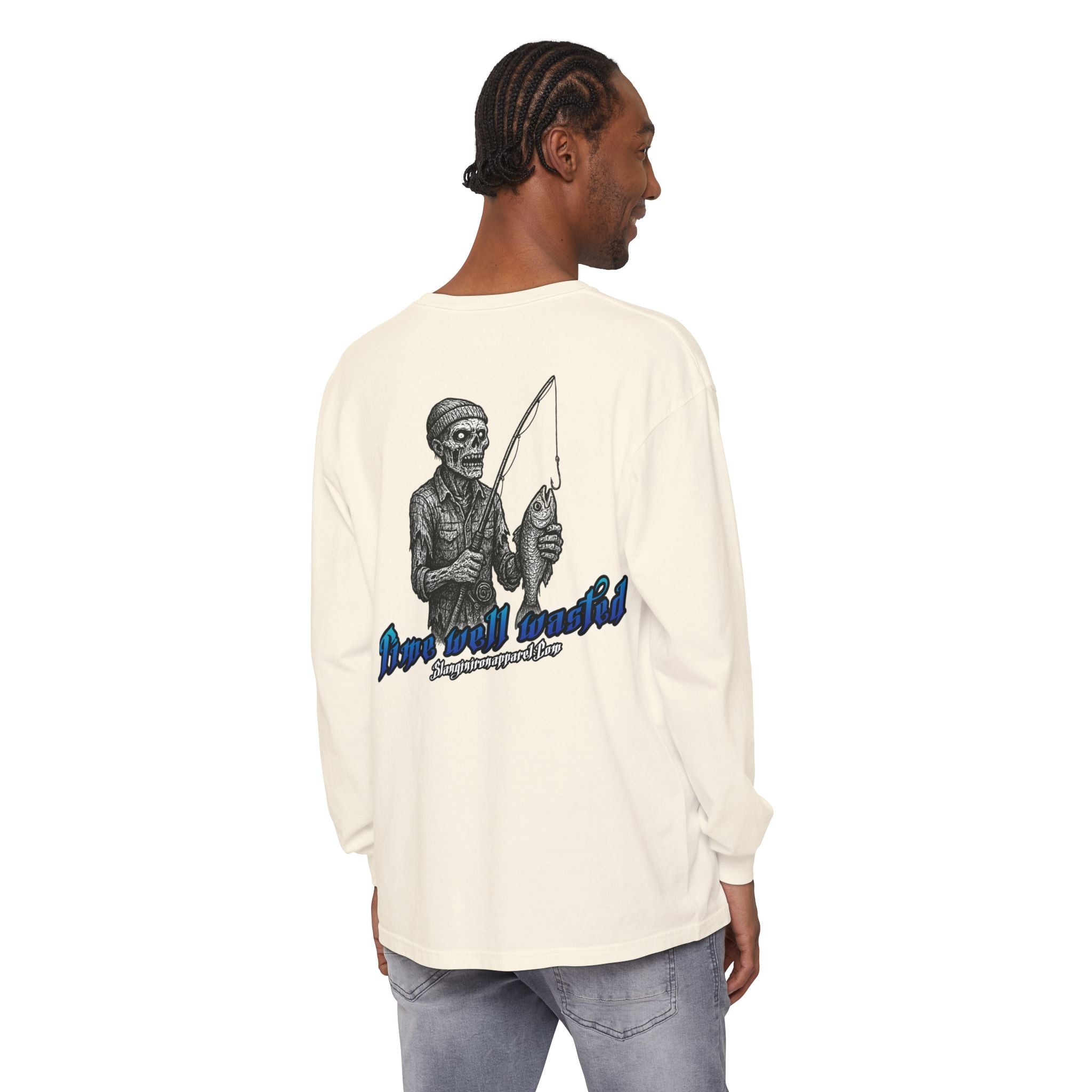 “Time Well Wasted” Fishing Tee