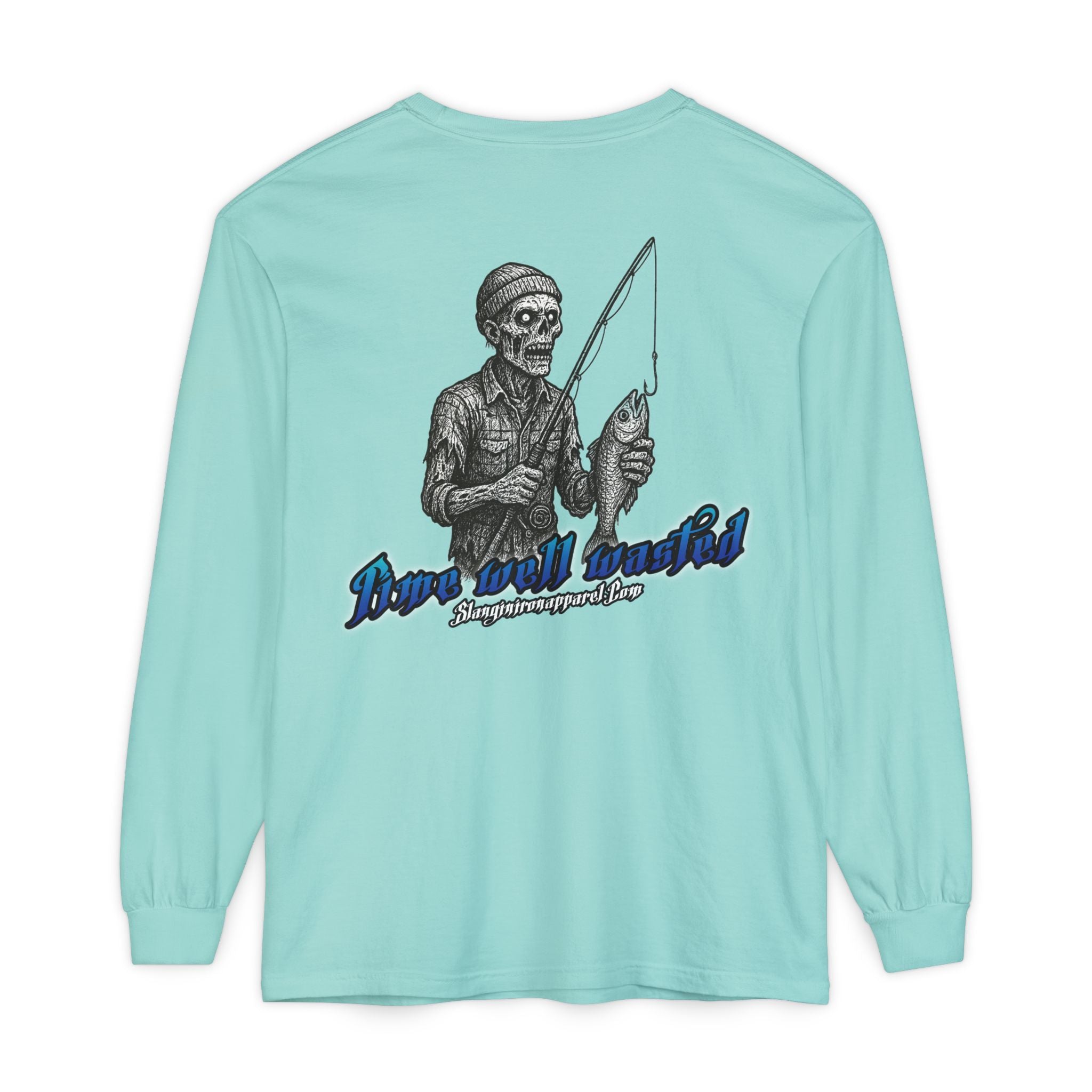 “Time Well Wasted” Fishing Tee