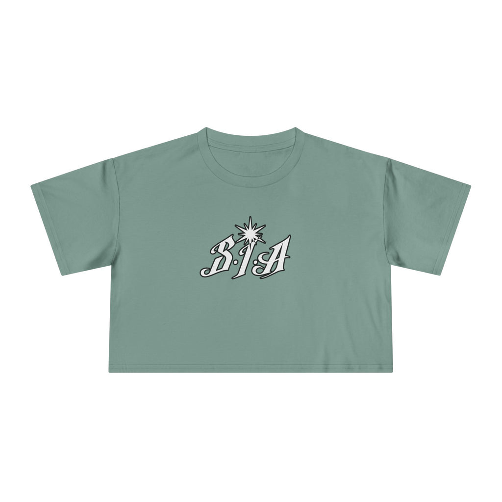 “SIA” Women's Crop Tee