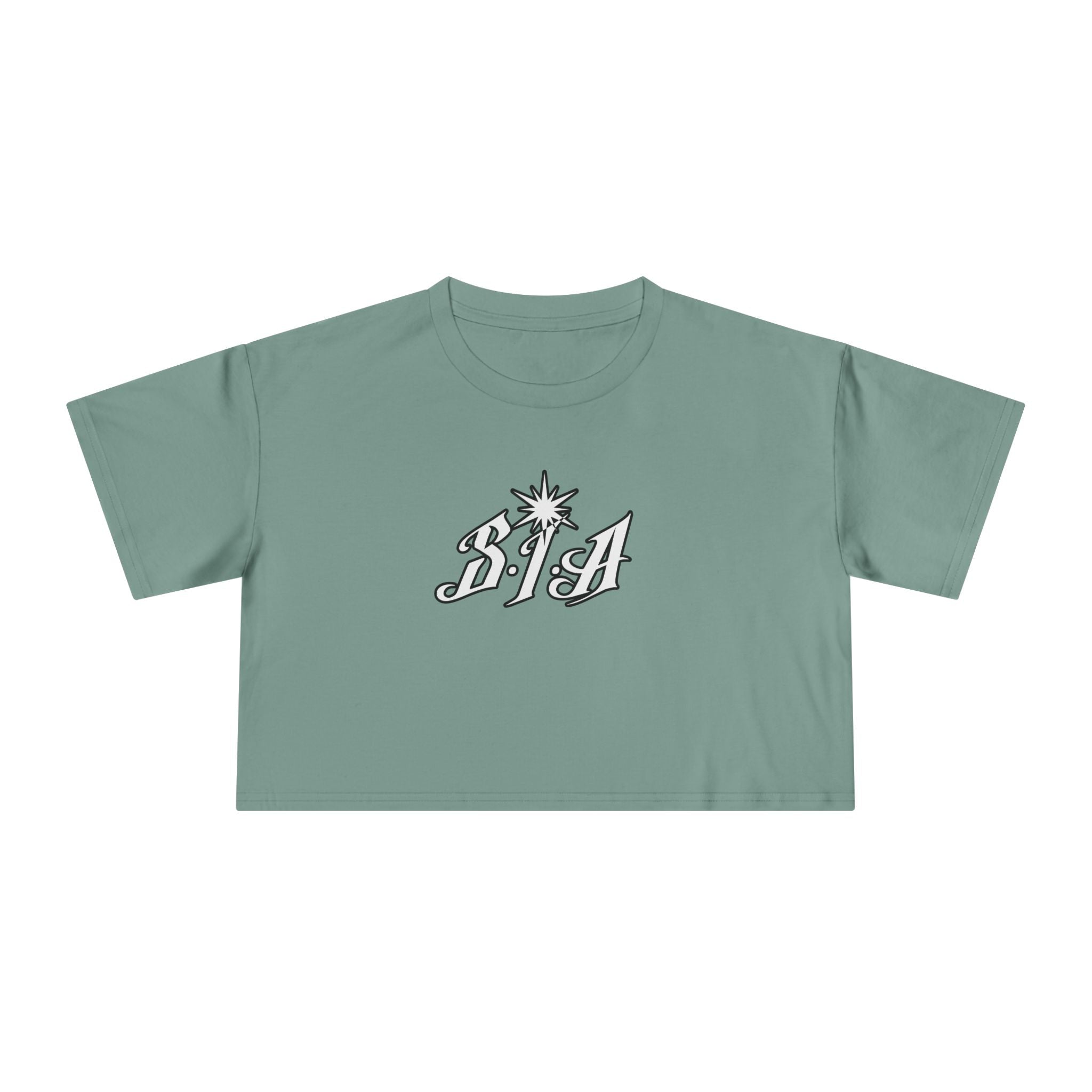 “SIA” Women's Crop Tee