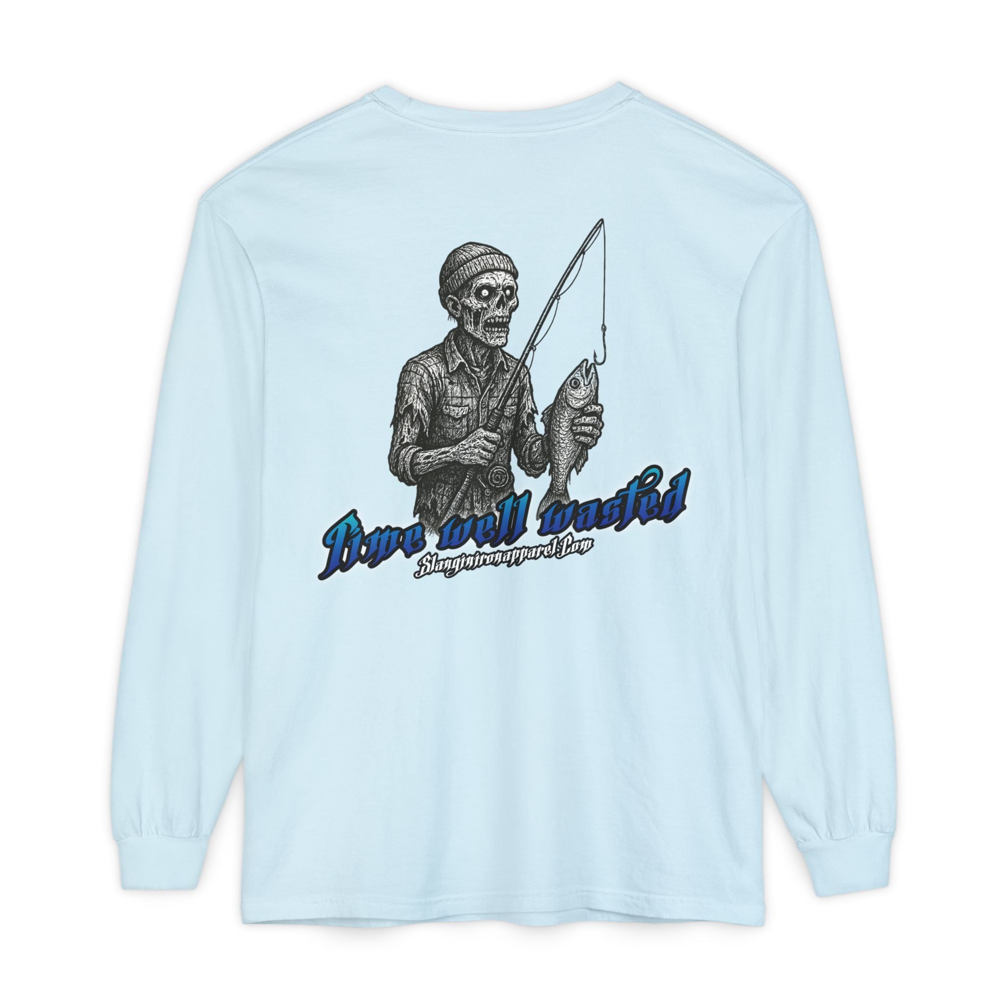 “Time Well Wasted” Fishing Tee