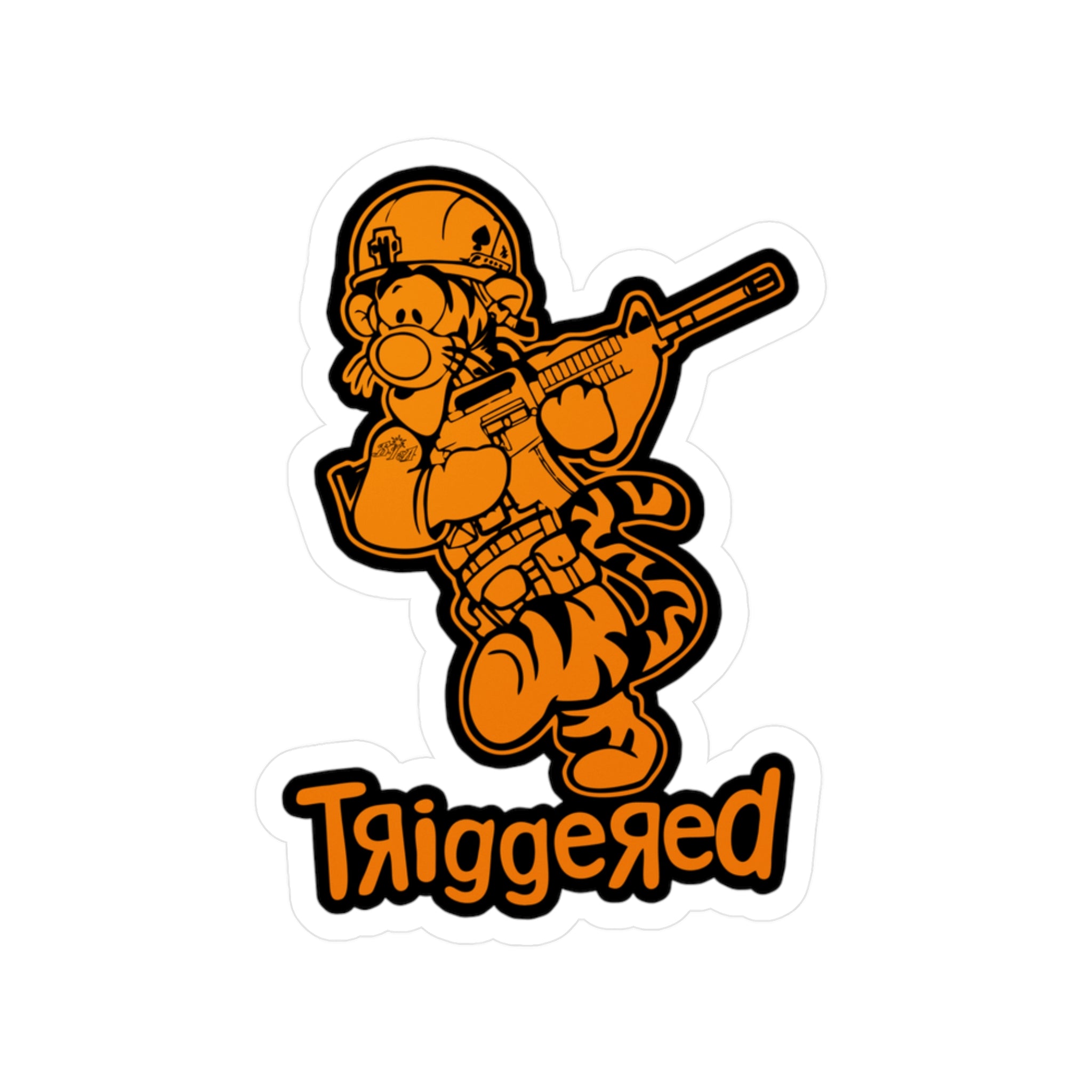 “Triggered”  Decal