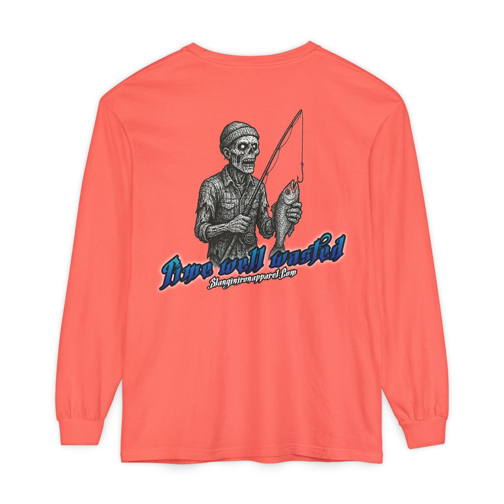 “Time Well Wasted” Fishing Tee