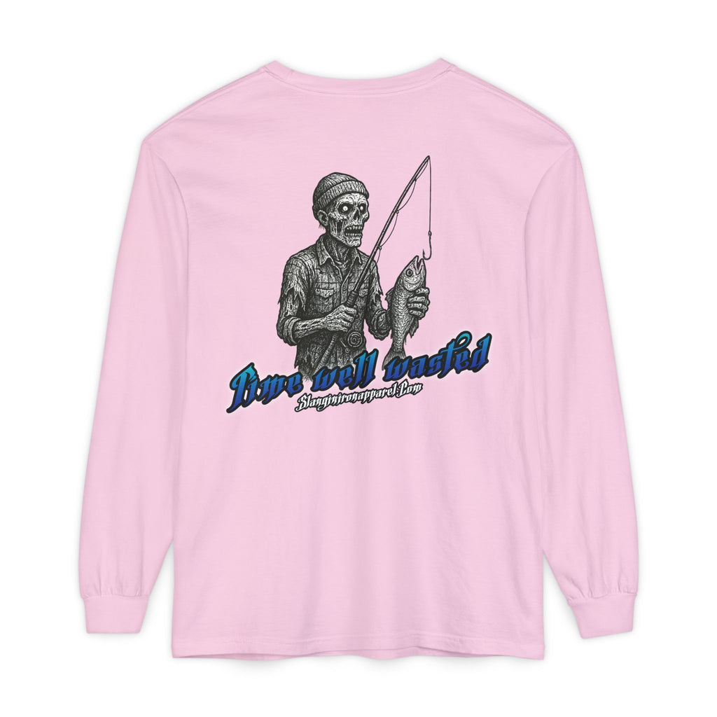 “Time Well Wasted” Fishing Tee