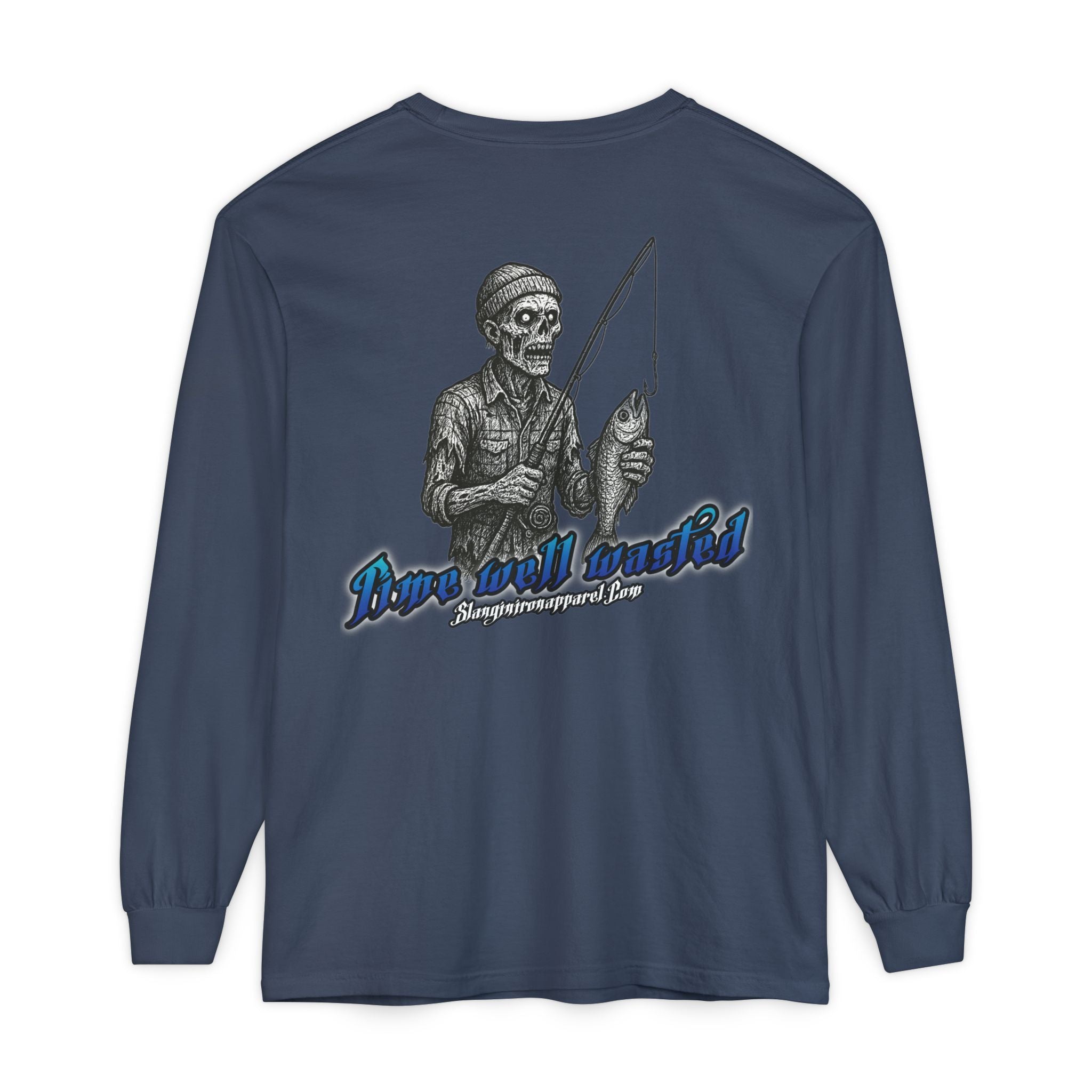 “Time Well Wasted” Fishing Tee