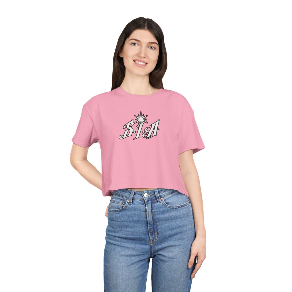 “SIA” Women's Crop Tee