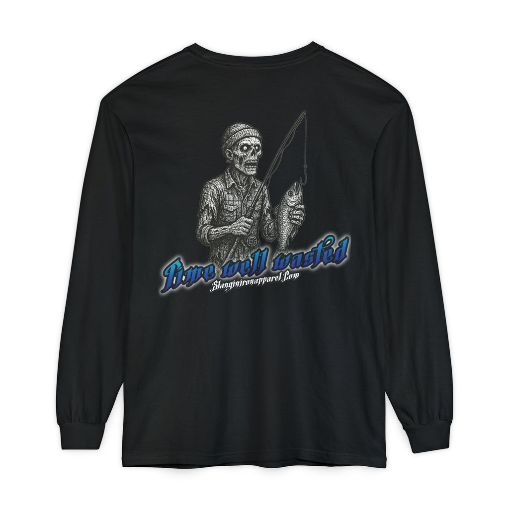 “Time Well Wasted” Fishing Tee