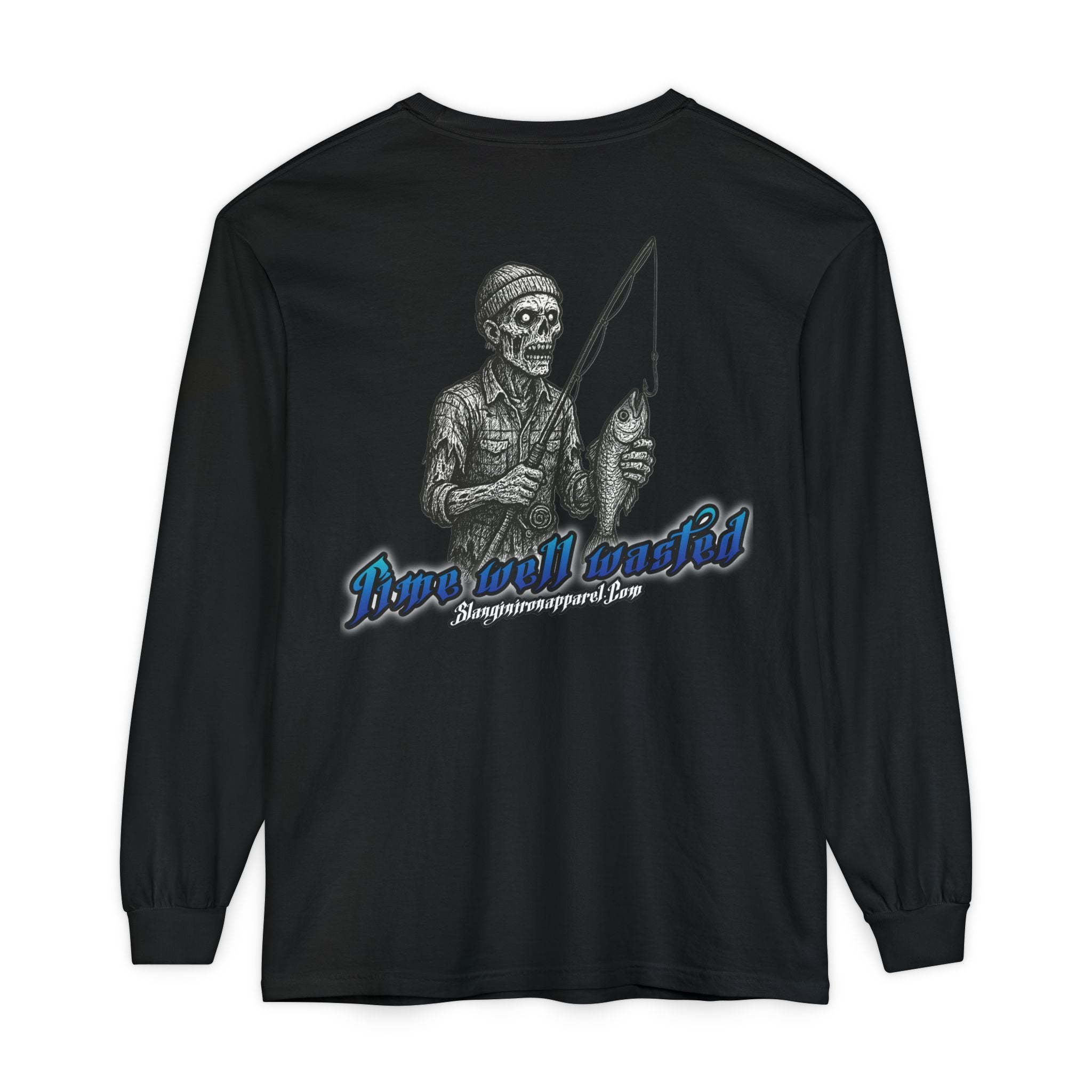 “Time Well Wasted” Fishing Tee