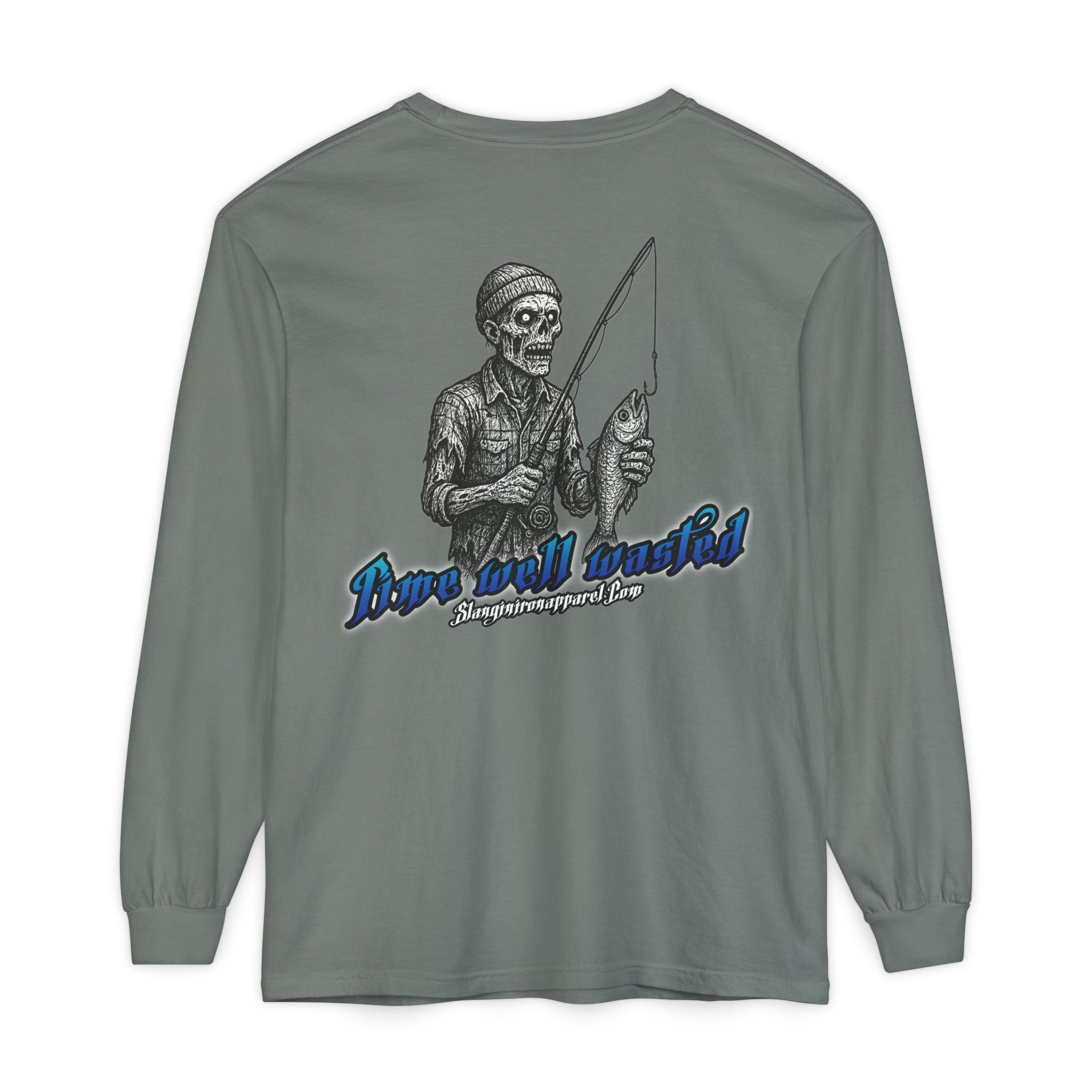 “Time Well Wasted” Fishing Tee