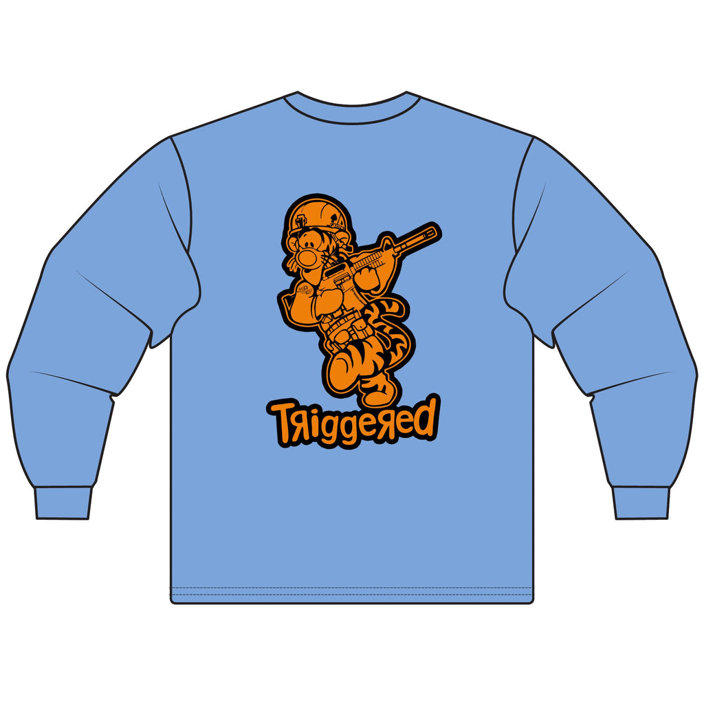 “Triggered” Long Sleeve Tee